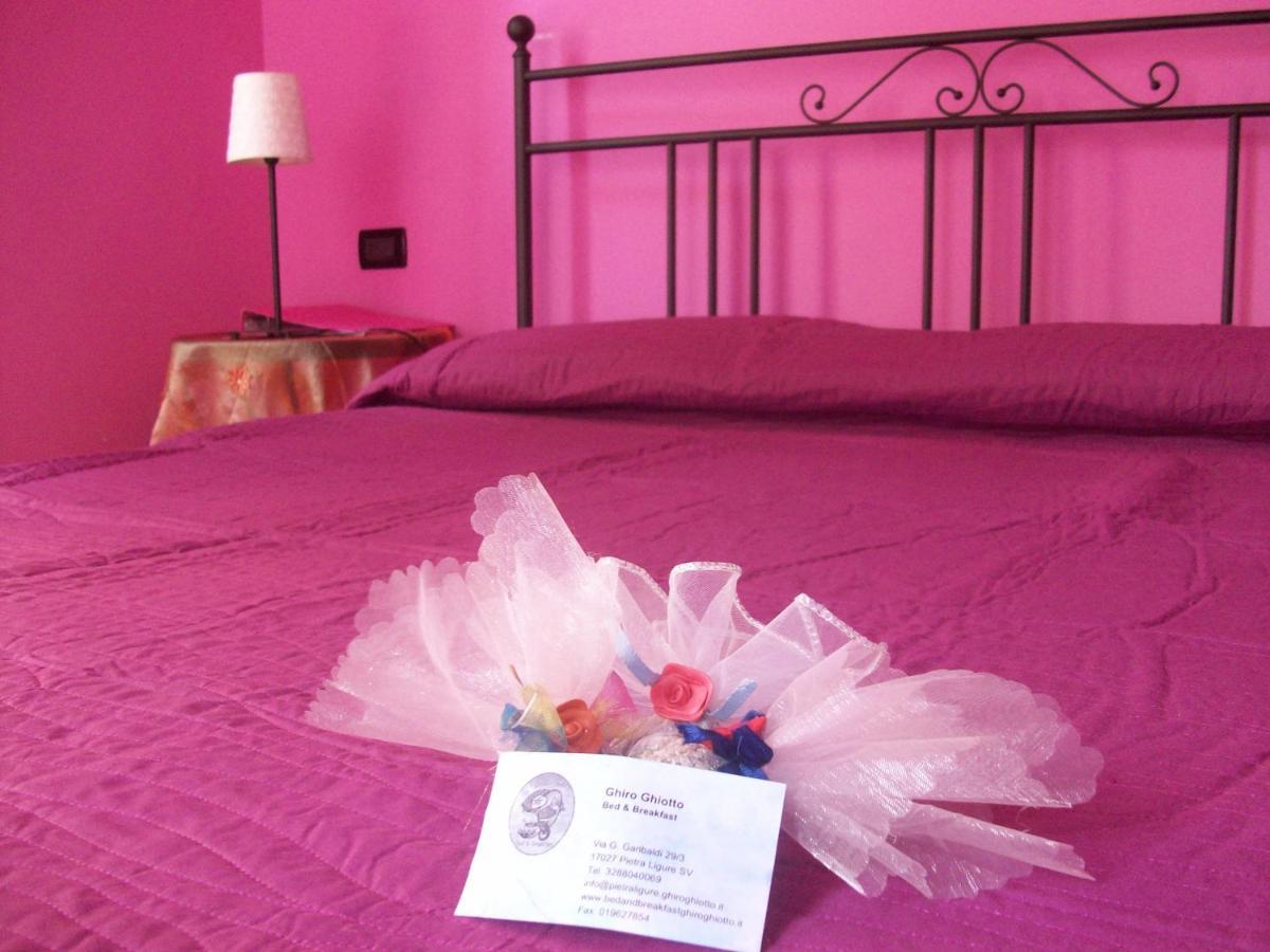 Ghiro Ghiotto Bed and Breakfast Pietra Ligure Buitenkant foto